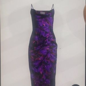 Lilliana Floral Satin Slipdress